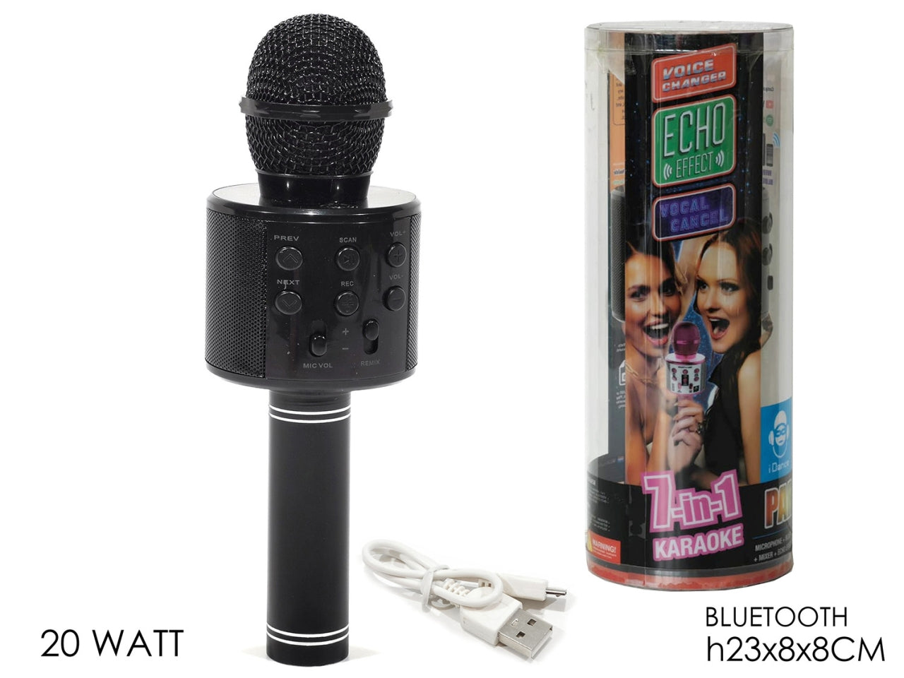 Microfono karaoke bluetooth