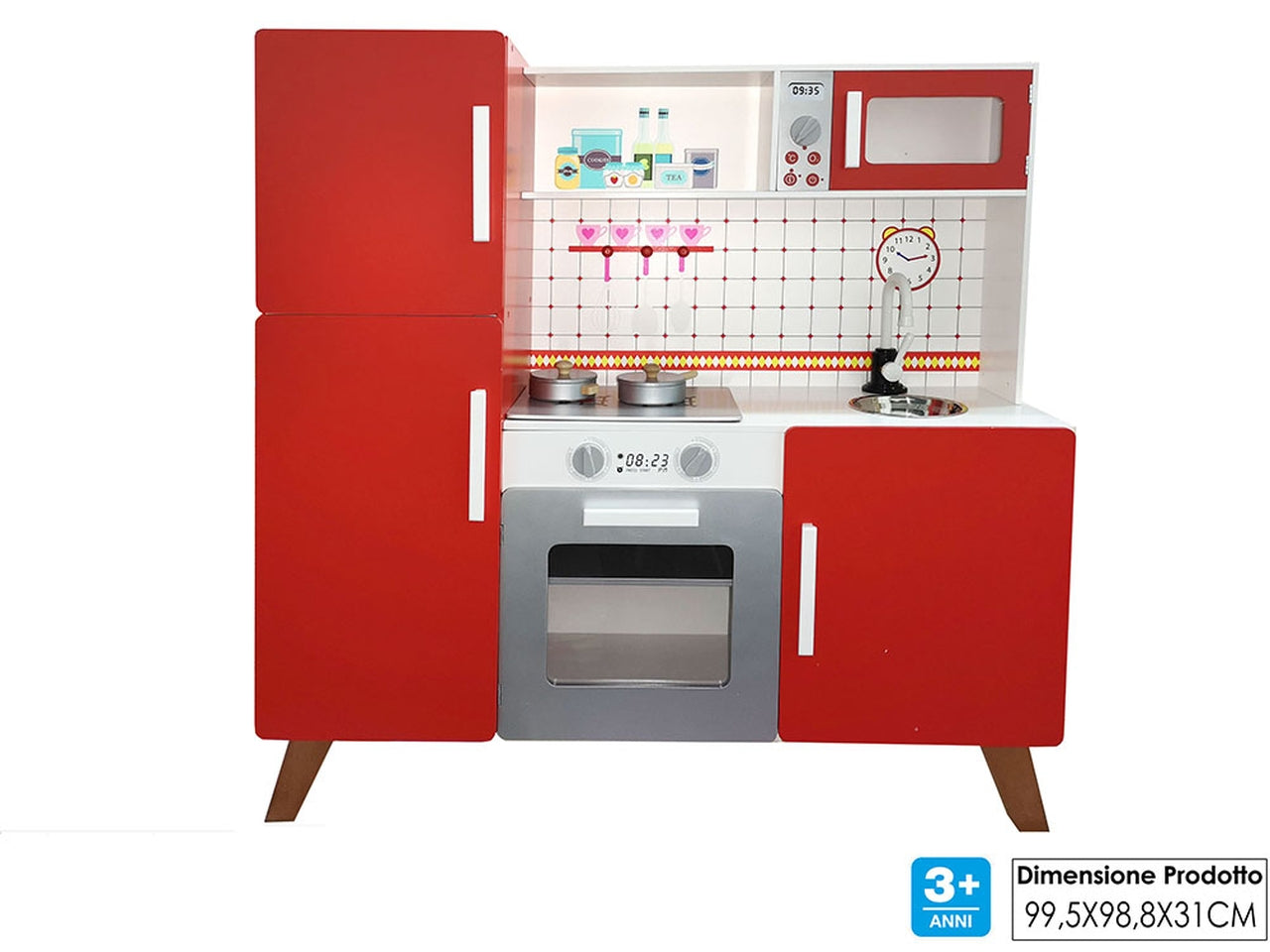 Wood world-cucina in legno con accessori