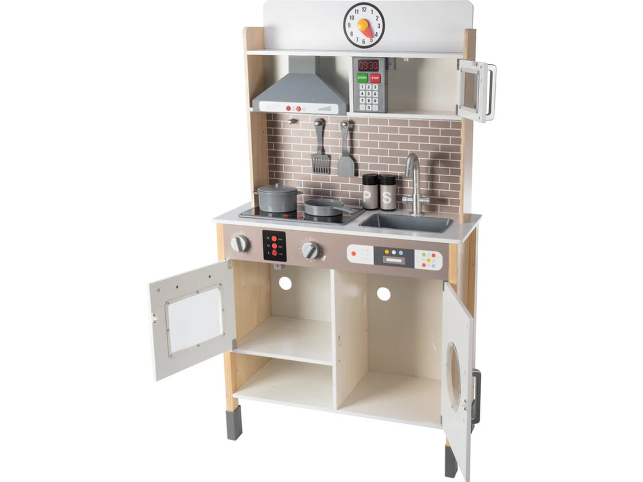 Wood world-cucina in legno a batteria