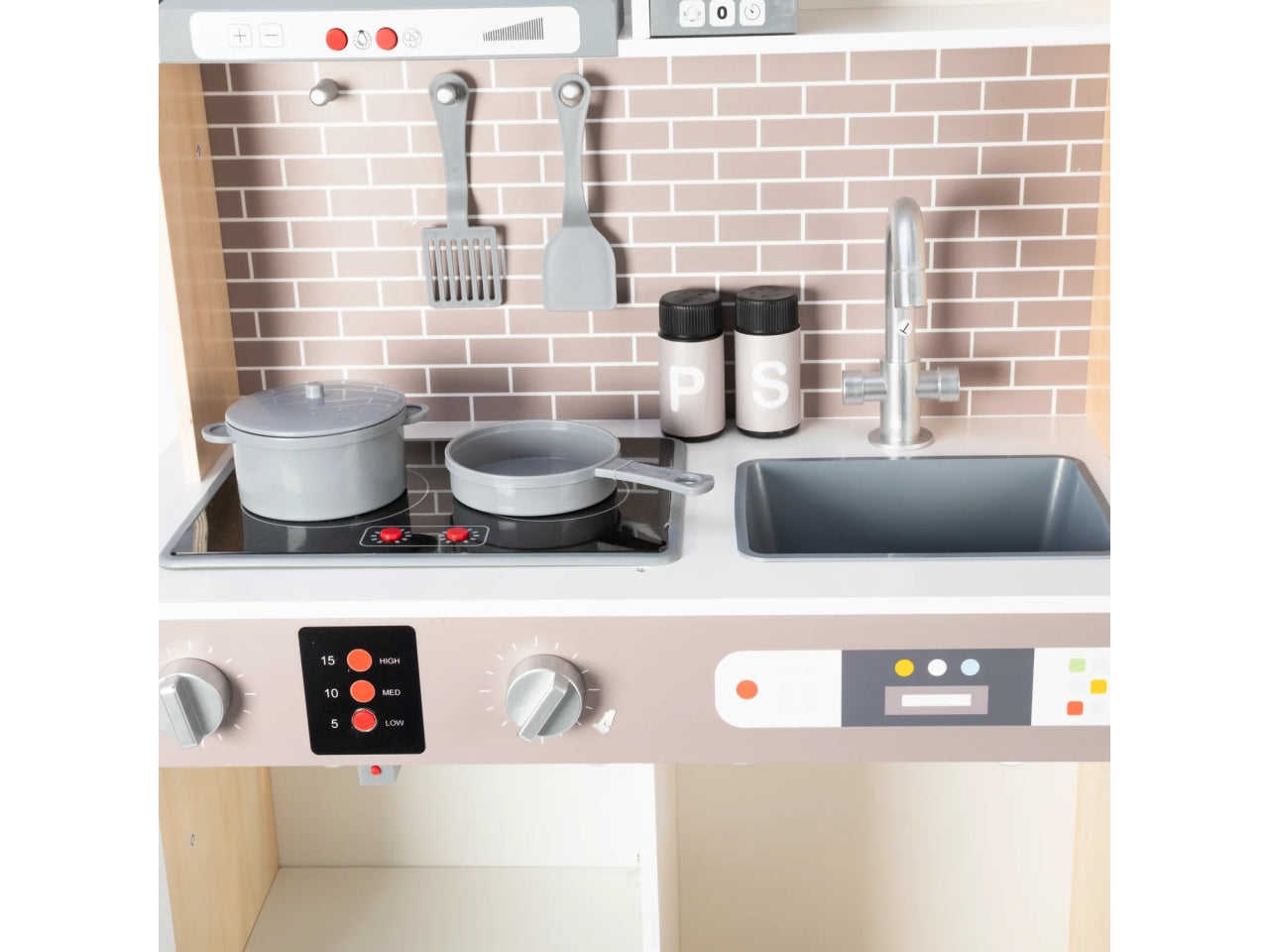 Wood world-cucina in legno a batteria