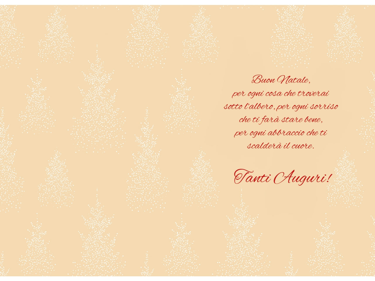 Biglietto buon natale con casa