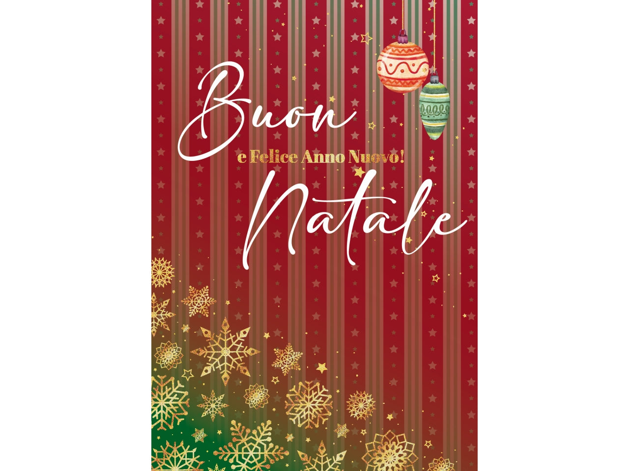 Biglietto buon natale