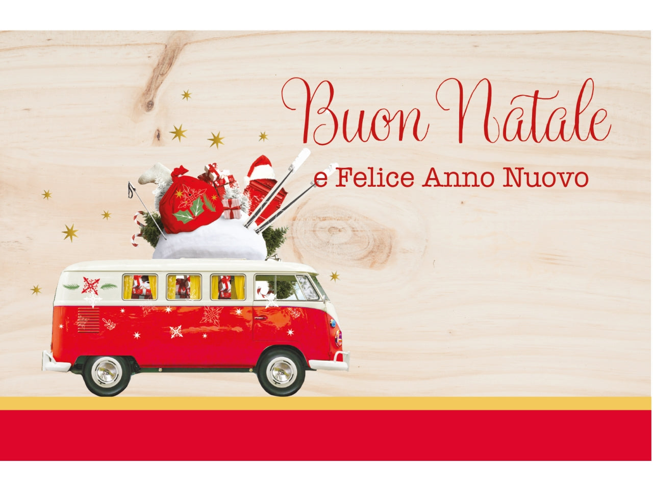 Biglietti buone feste 8,5x13,5cm in confezione da 100 pezzi fantasie assortite