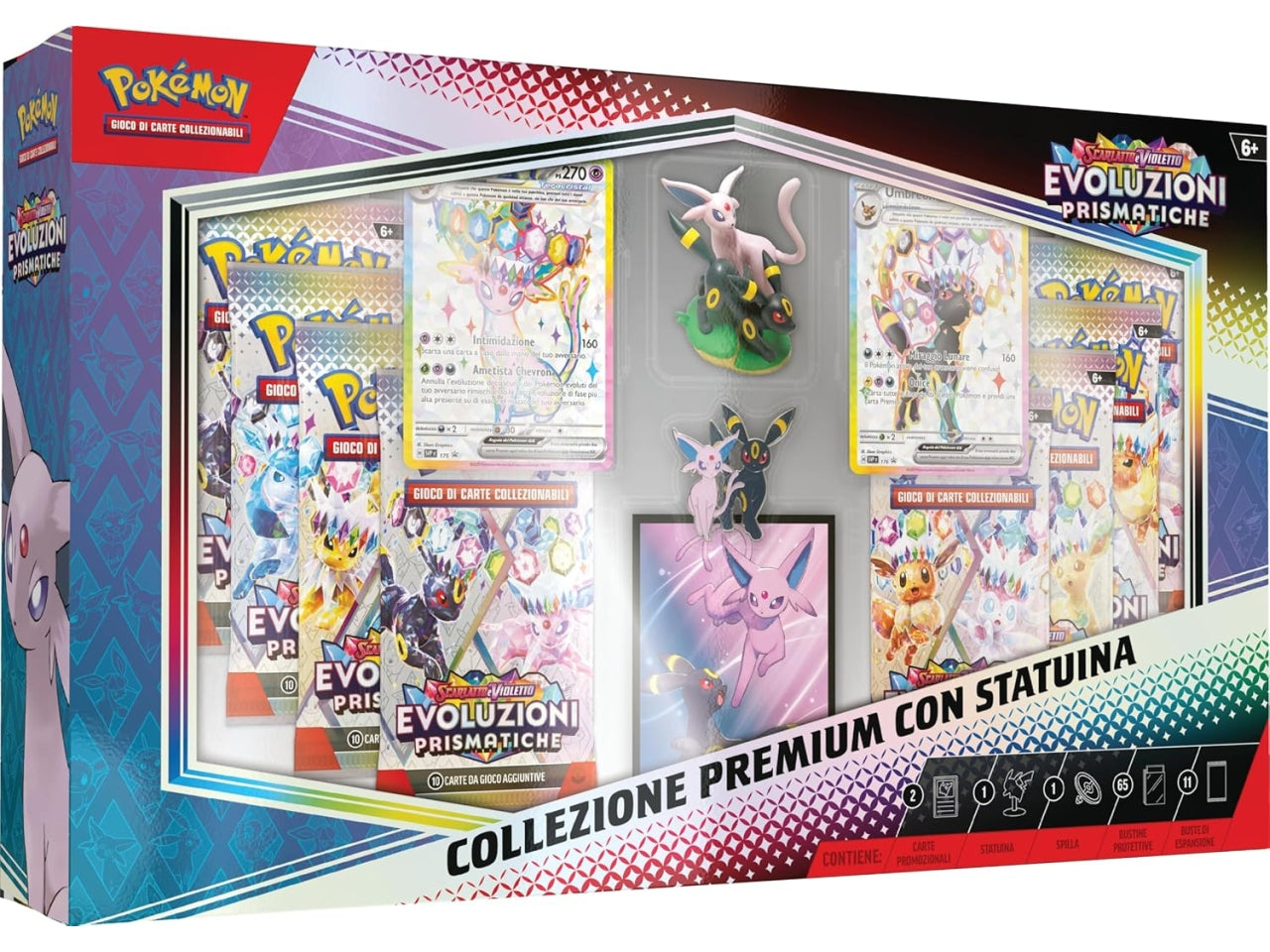 Pokemon SV8.5 collezione premium con statuina £