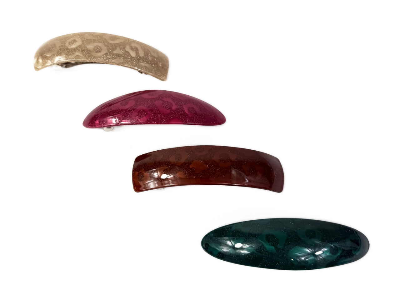 Fermaglio Matik glittery animalier