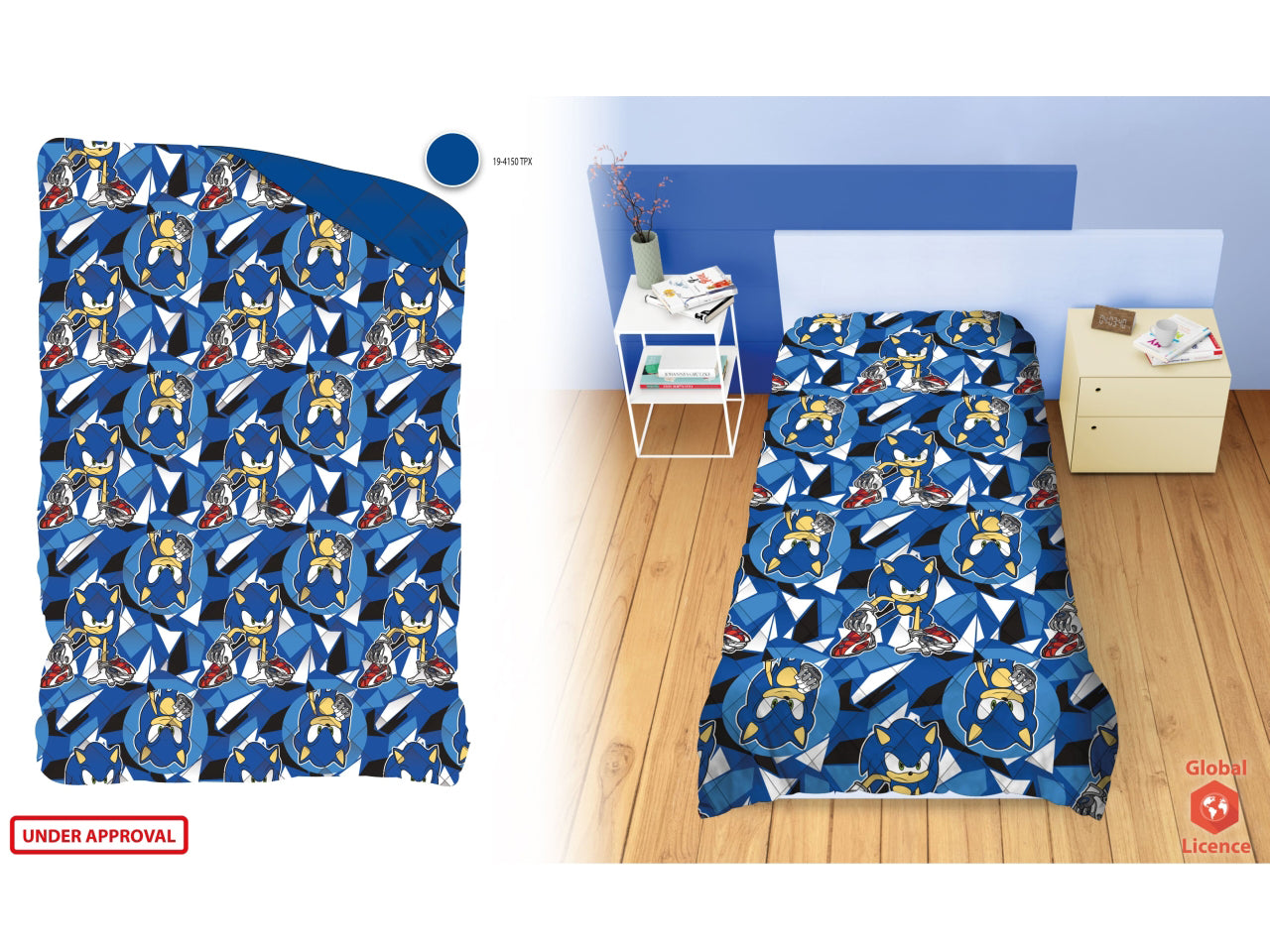 Trapunta singola sonic 170x260cm pvc bag vacum