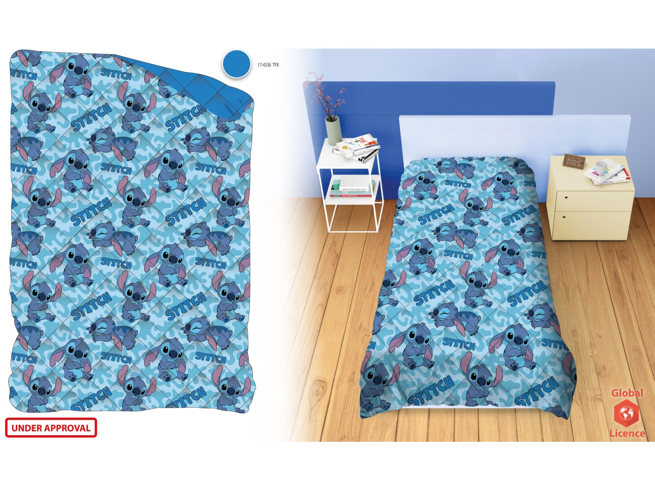 Trapunta singola stitch 170x260cm pvc bag vacum