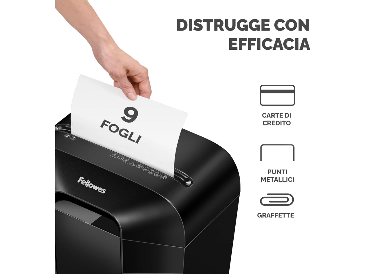 Distruggi documento a frammento