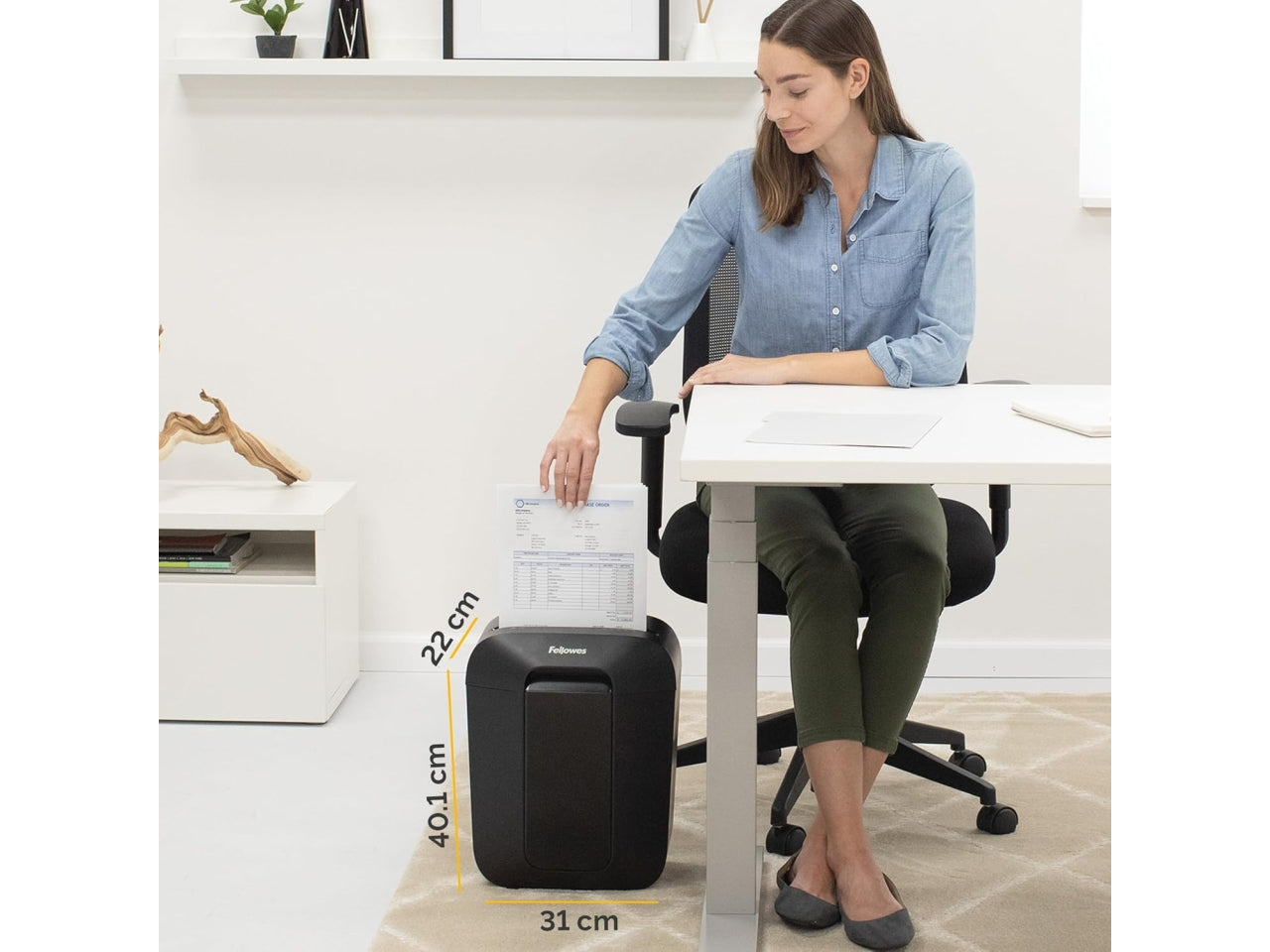 Distruggi documento a frammento