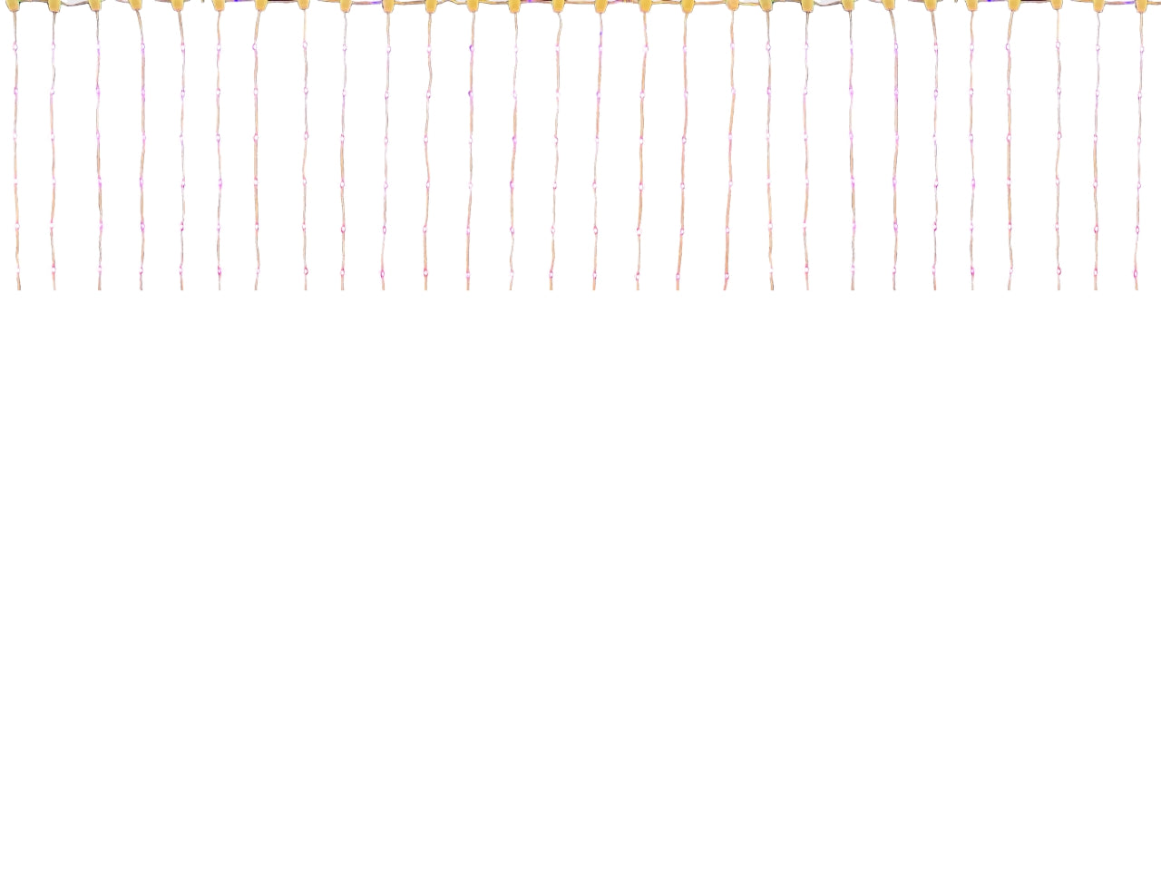 Tenda luci 400 led "app-i light fantasy" smart rgb, 4x h.1mt, con telecomando e app, cavo trasparente, IP44 per uso interno ed esterno