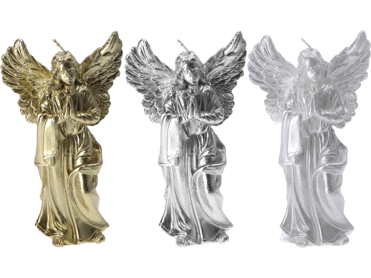 Candela decorata angelo