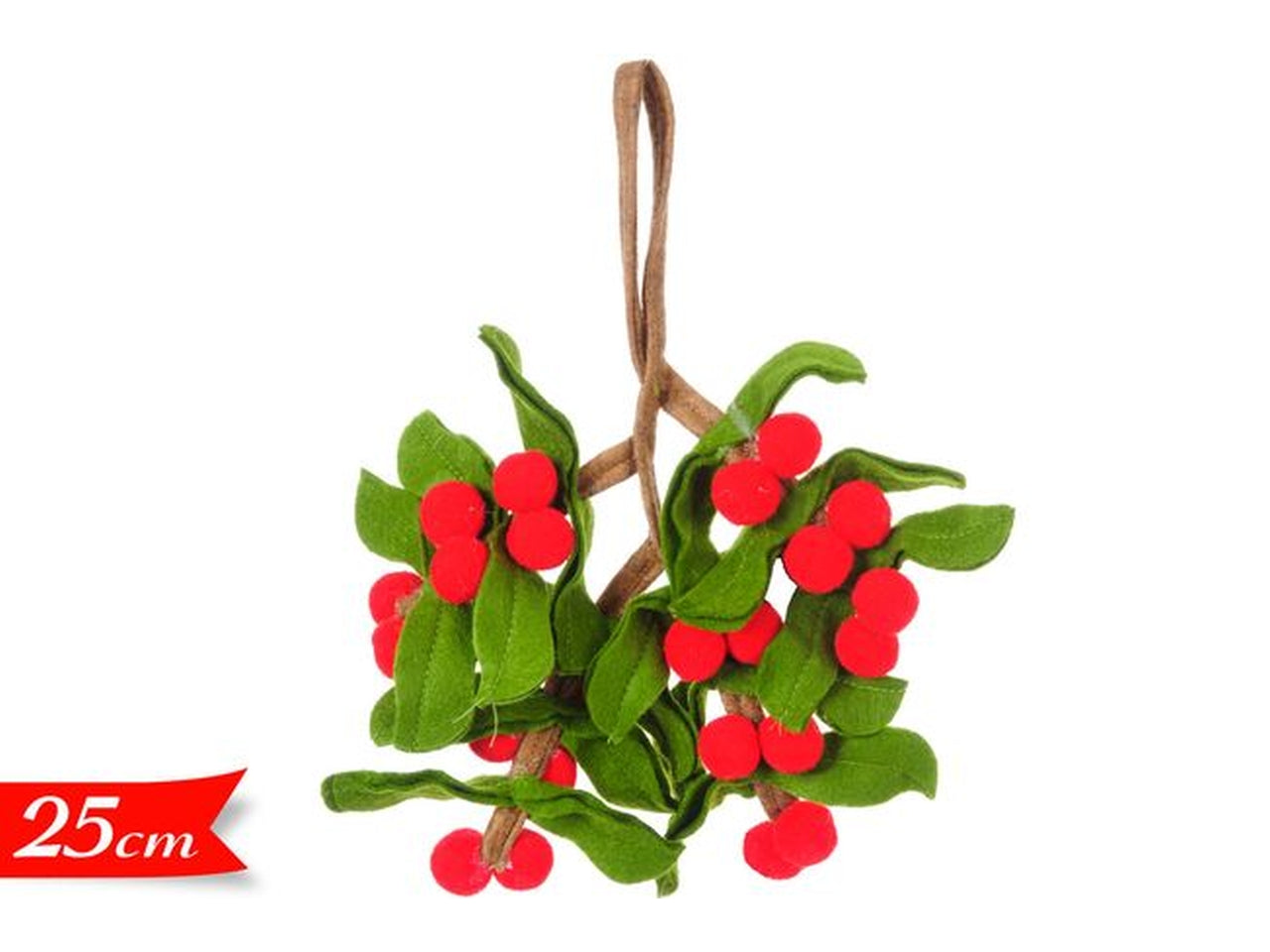 Decorazione agrifoglio 25cm