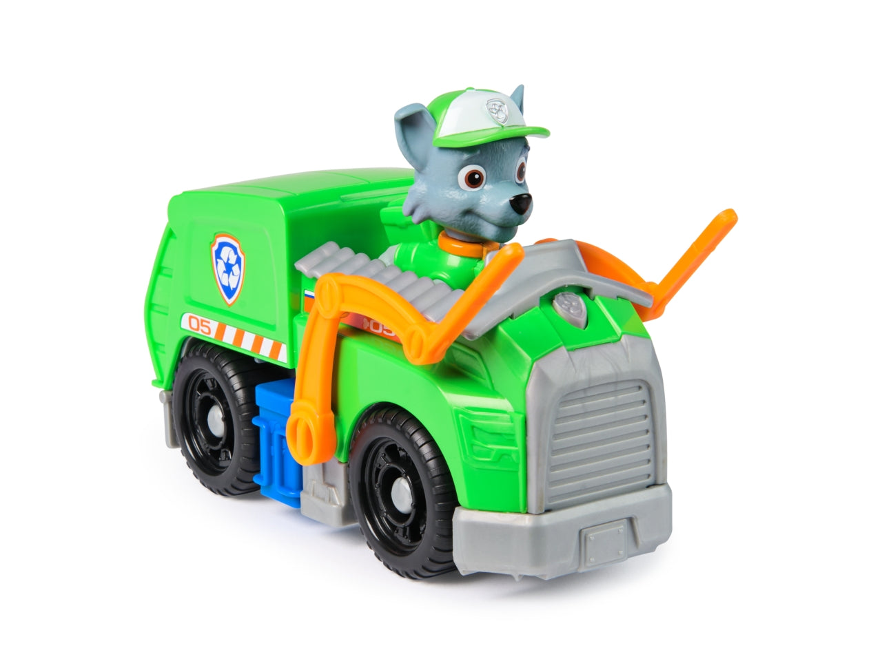 Paw patrol veicolo base rocky con personaggio