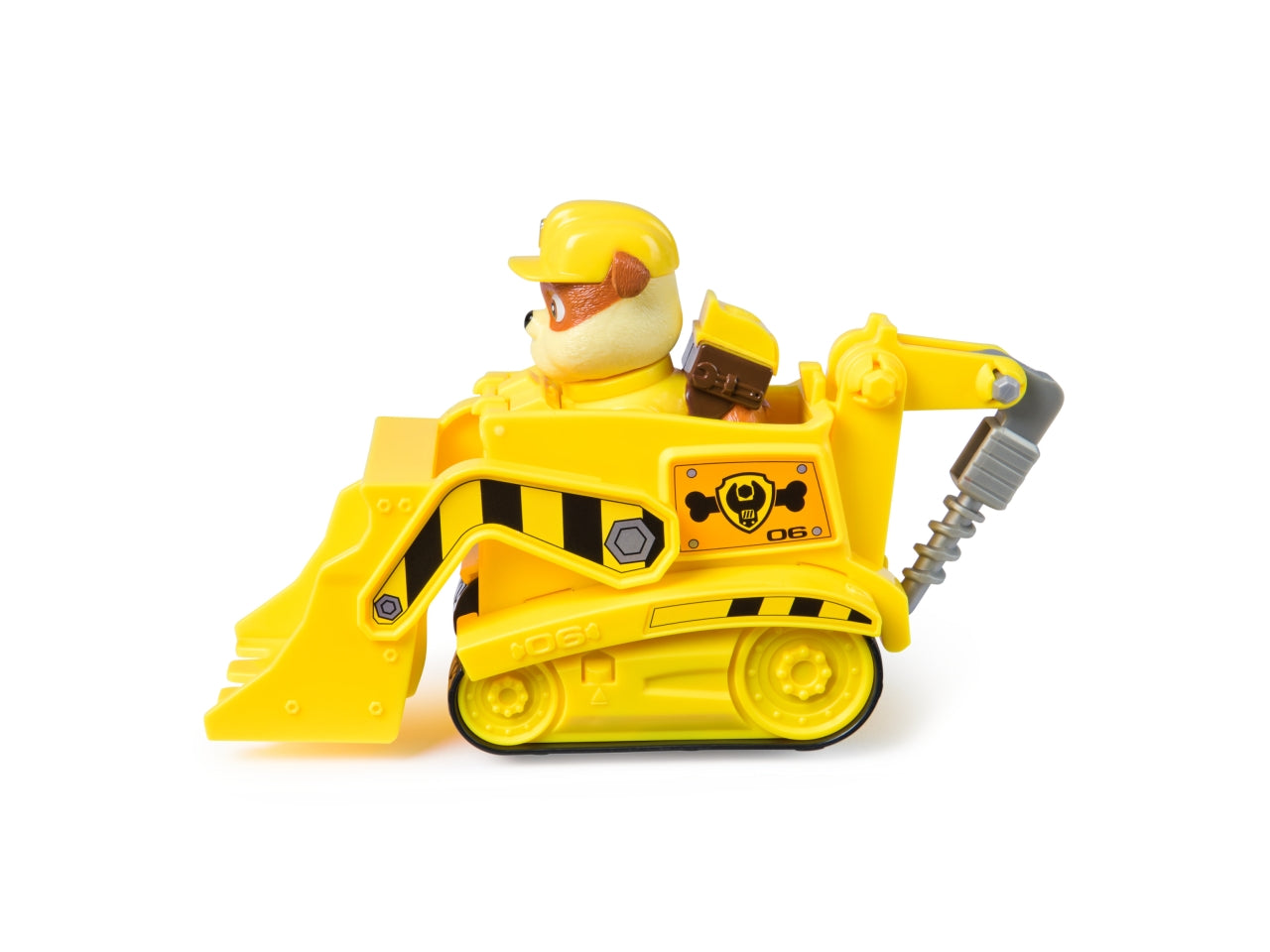 Paw patrol veicolo base rubble con personaggio