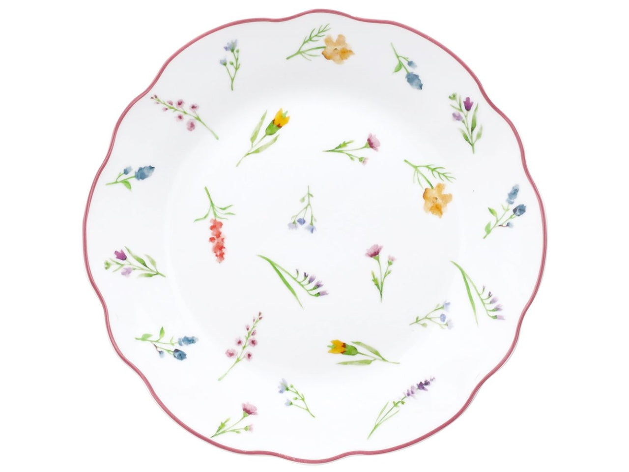 Servizio tavola 18 pz cappettata millefiori