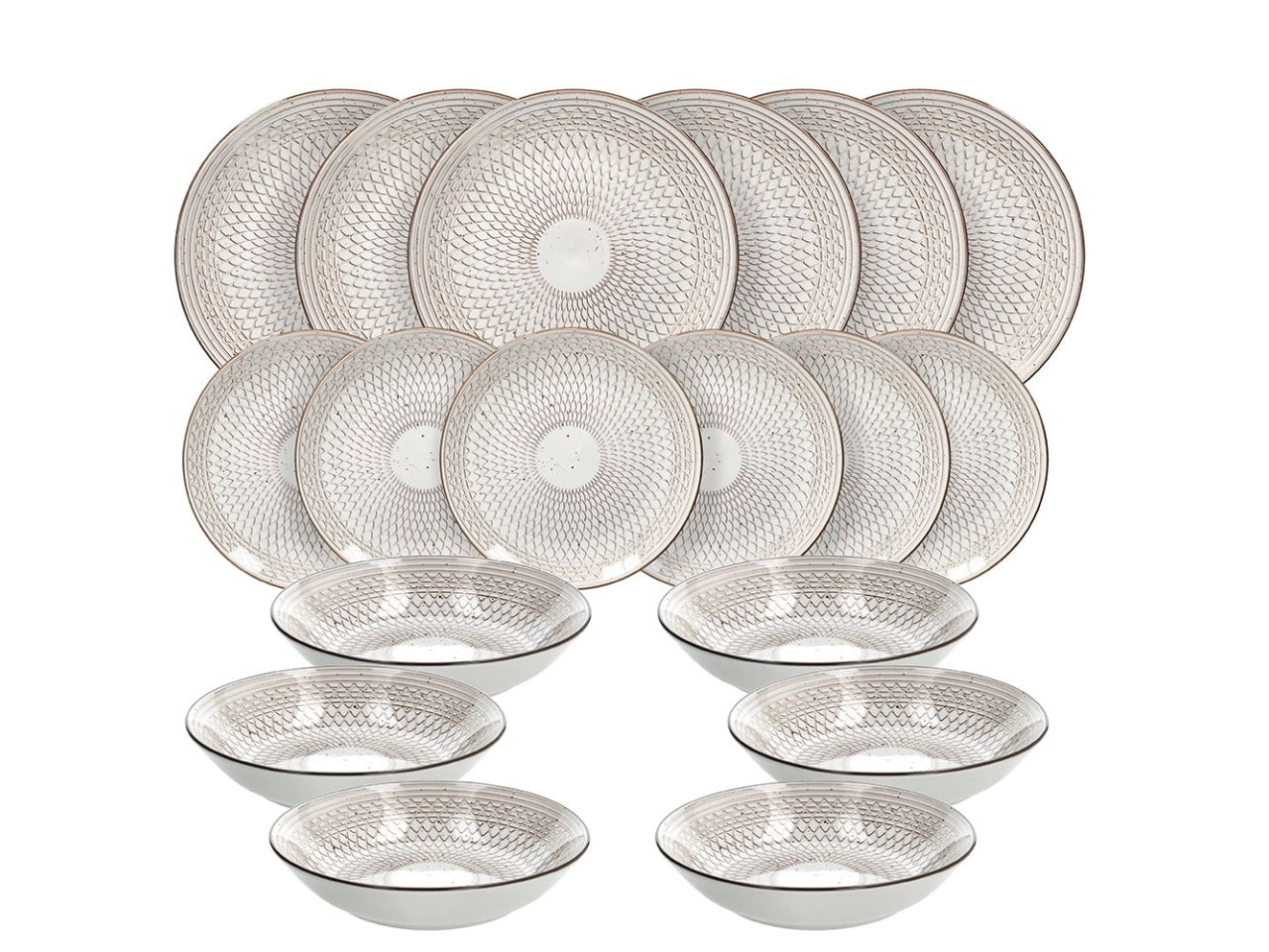 Servizio tavola 18 pz Madison shanty