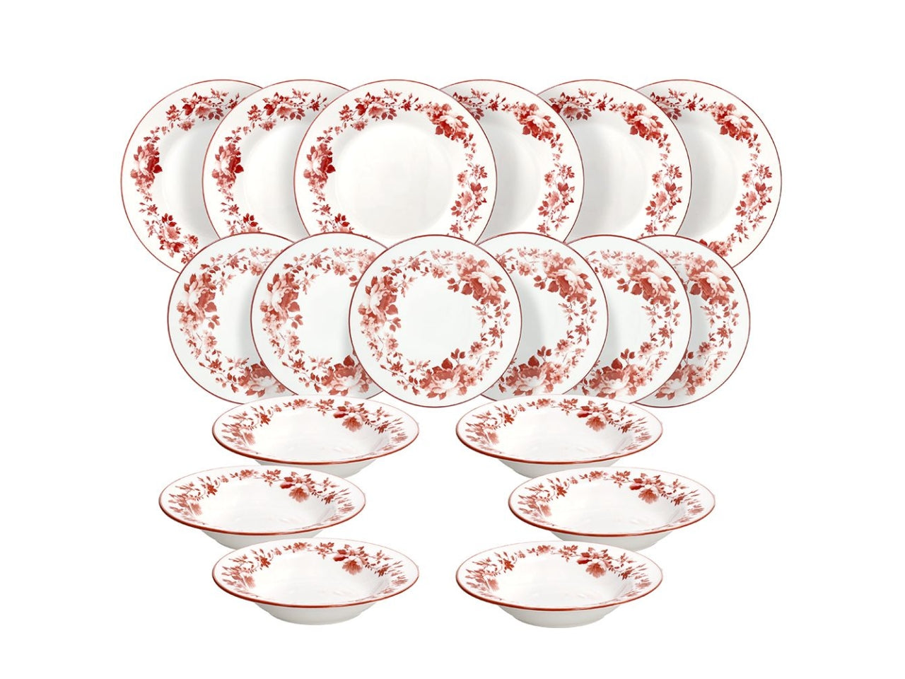 Servizio tavola 18 pz Olimpia new charlotte