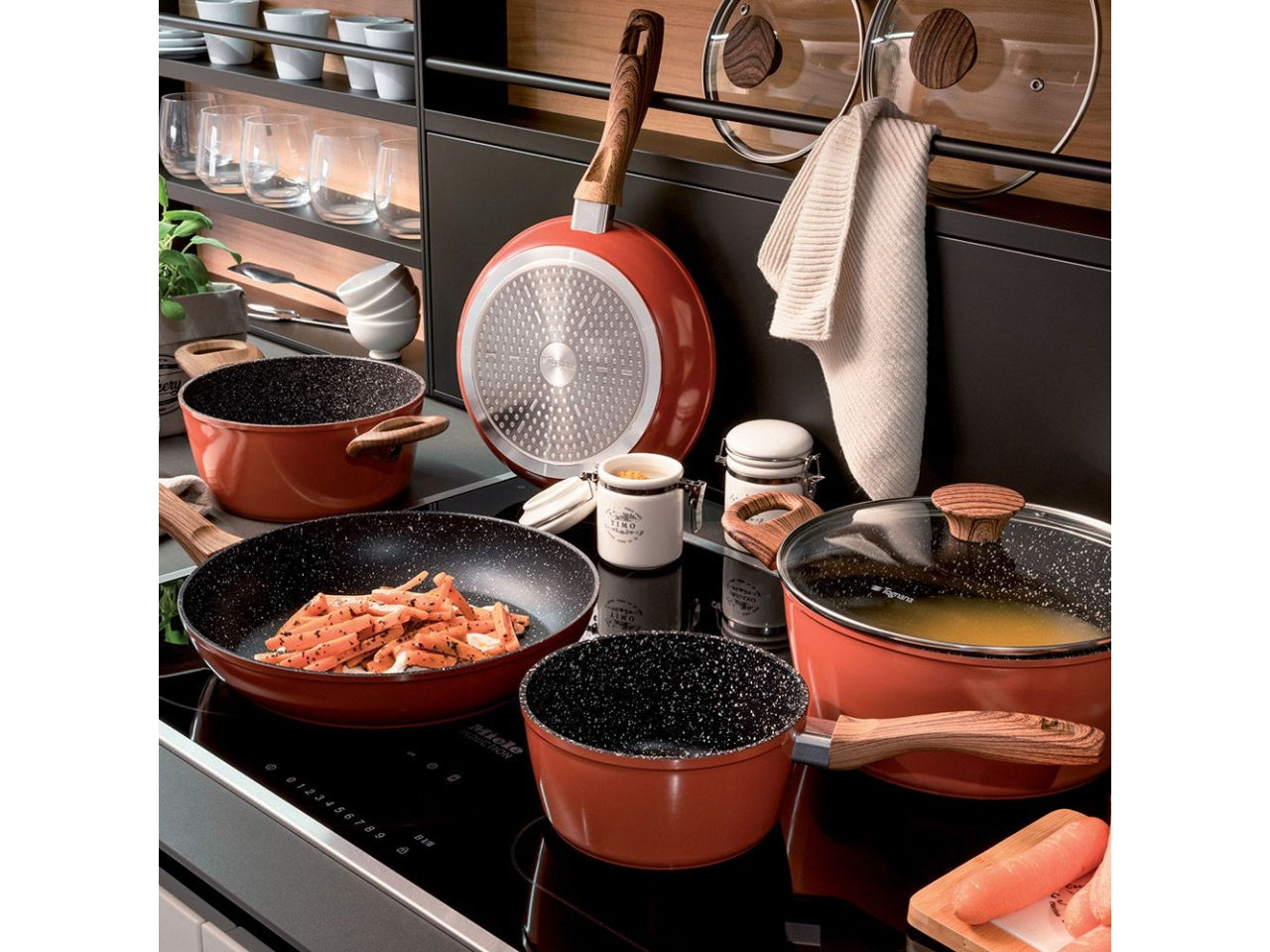 Batteria 8 pz rustic stone rustic stone