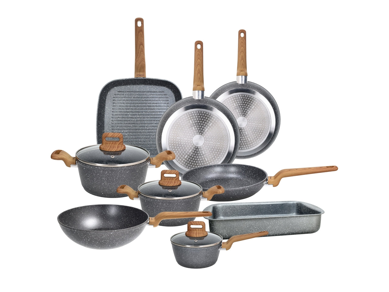 Batteria 12 pz. Forged wild stone