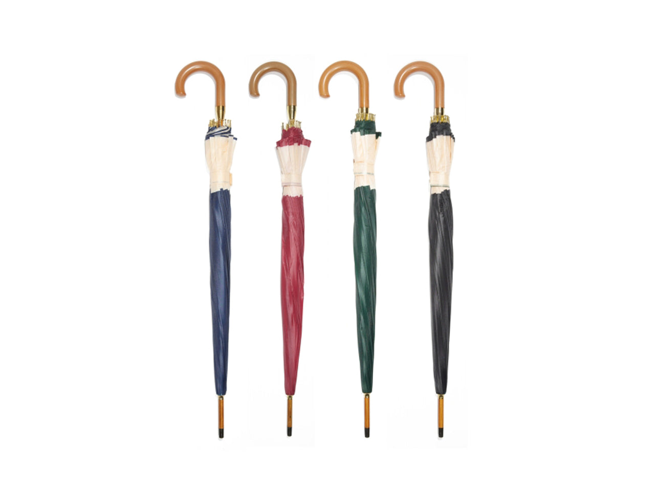 Ombrello nylon auto tinta unica unisex con fascia