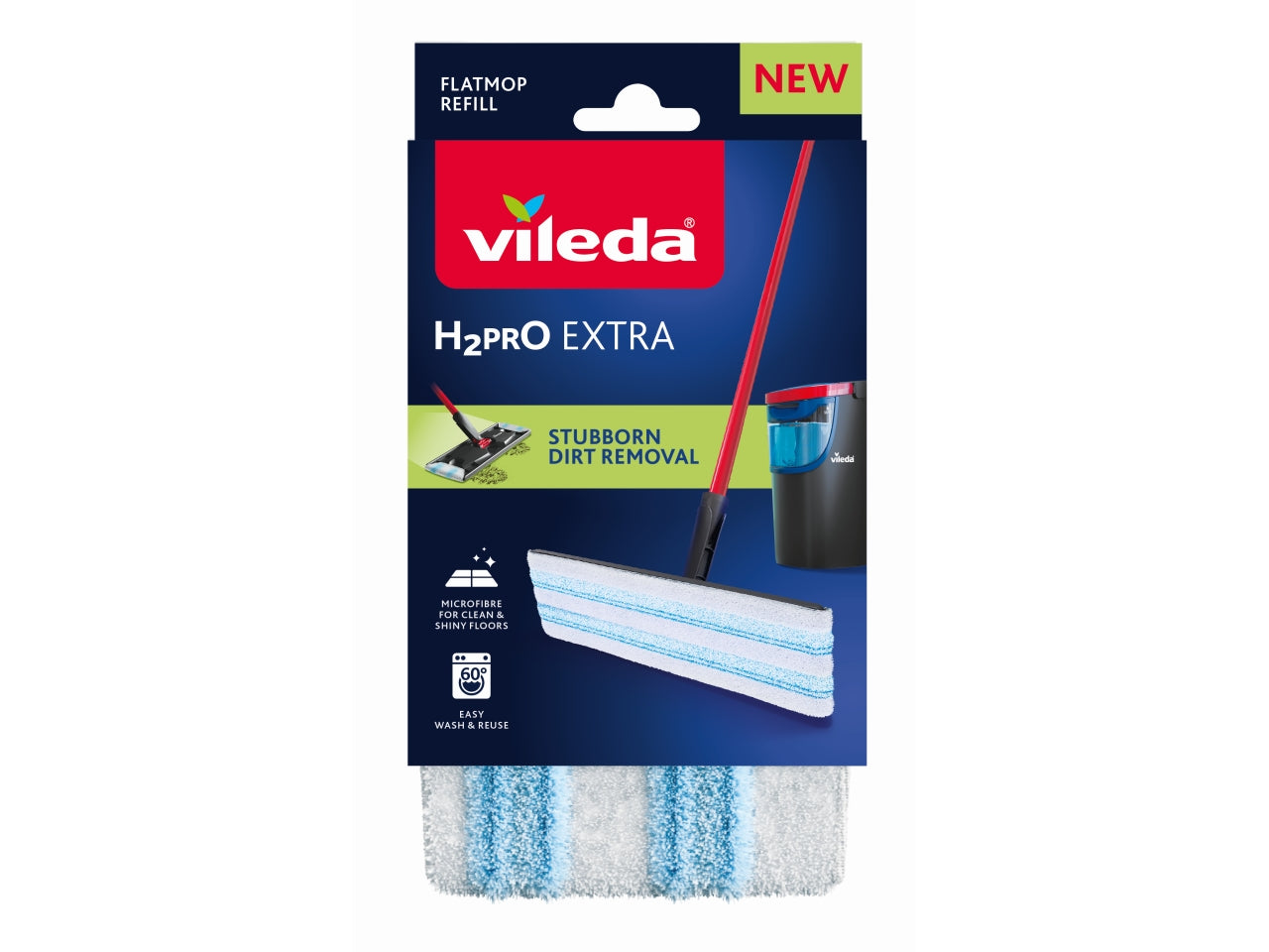 Vileda H2pro Flat Mop ricambio