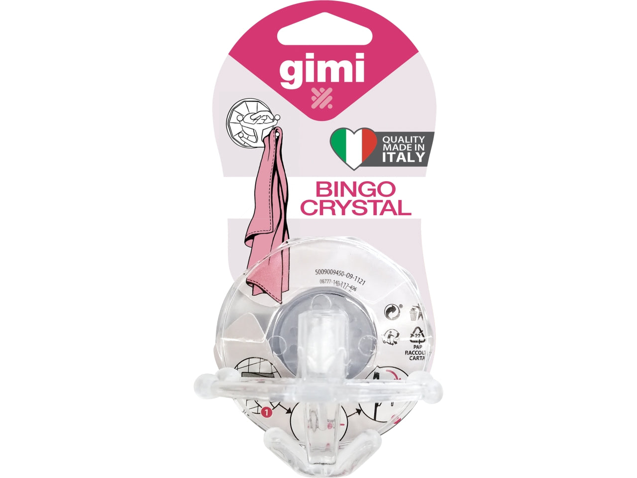 Gimi bingo crystal ventosa appenditutto