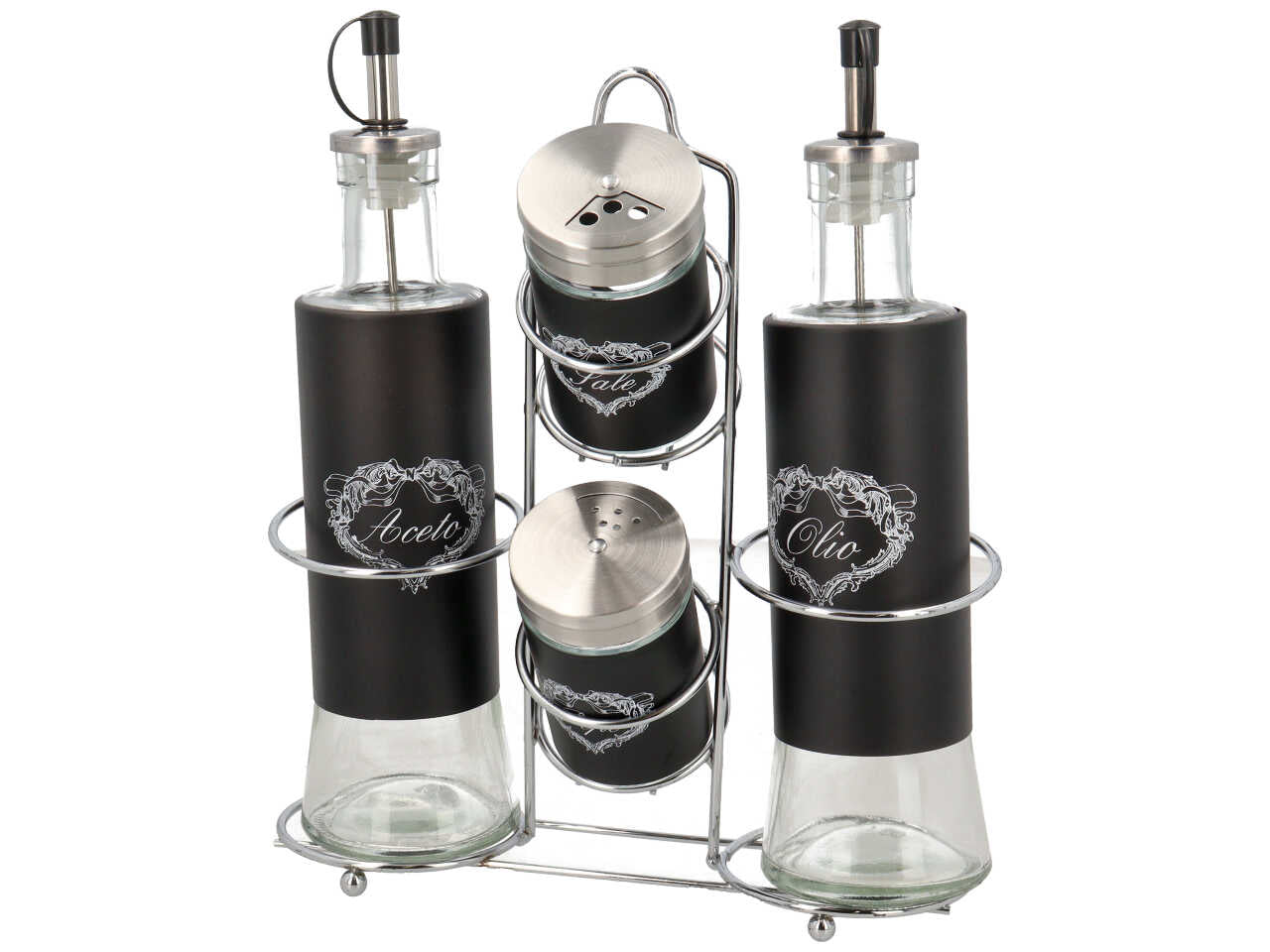 Set menage linea Cork composto da 4 pezzi