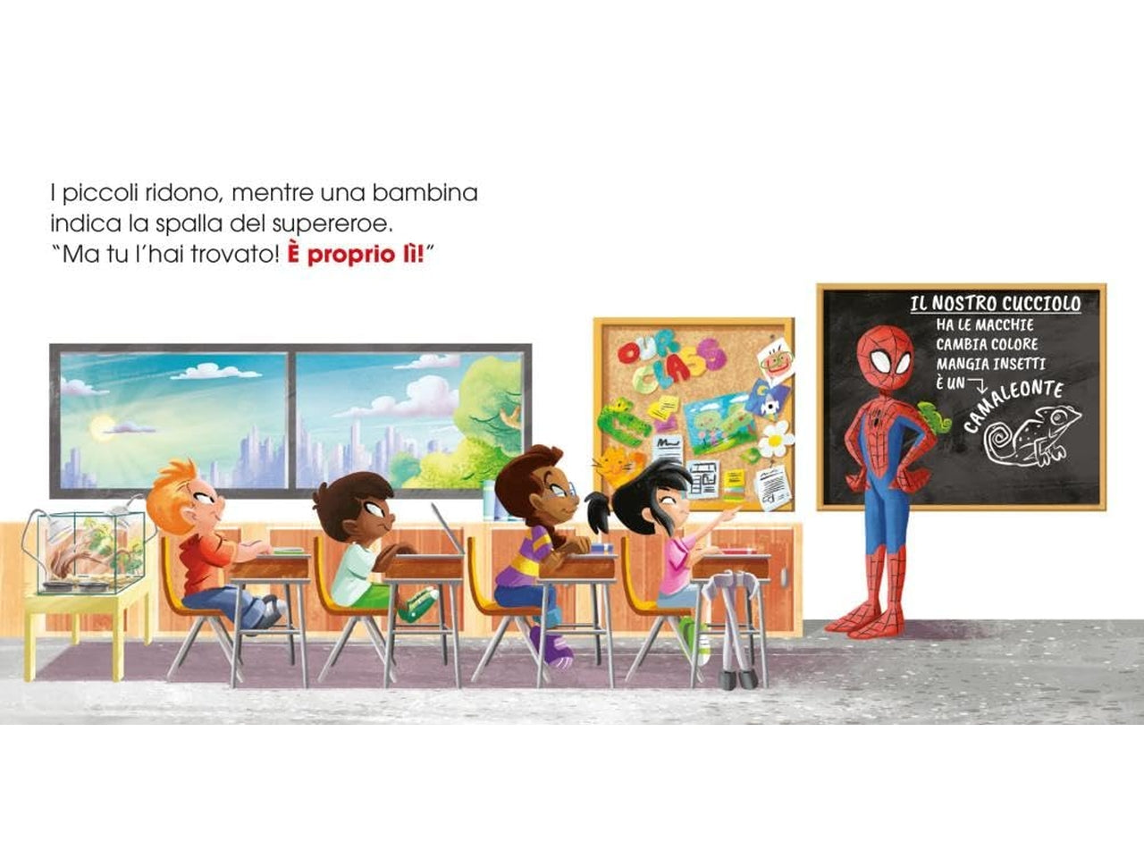 Missione a scuola spiderman