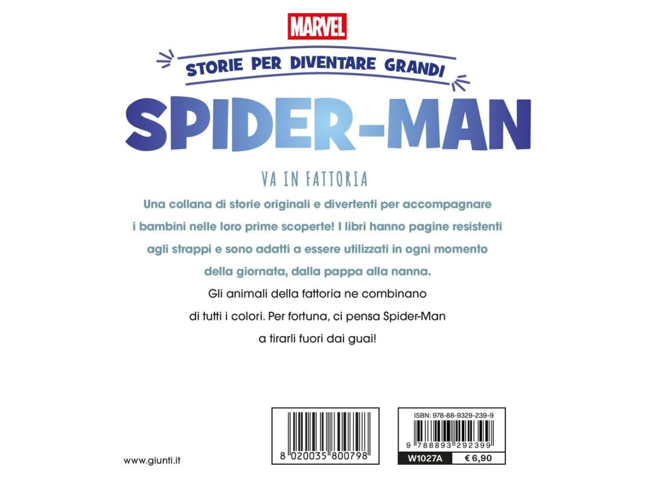 Spiderman va in fattoria
