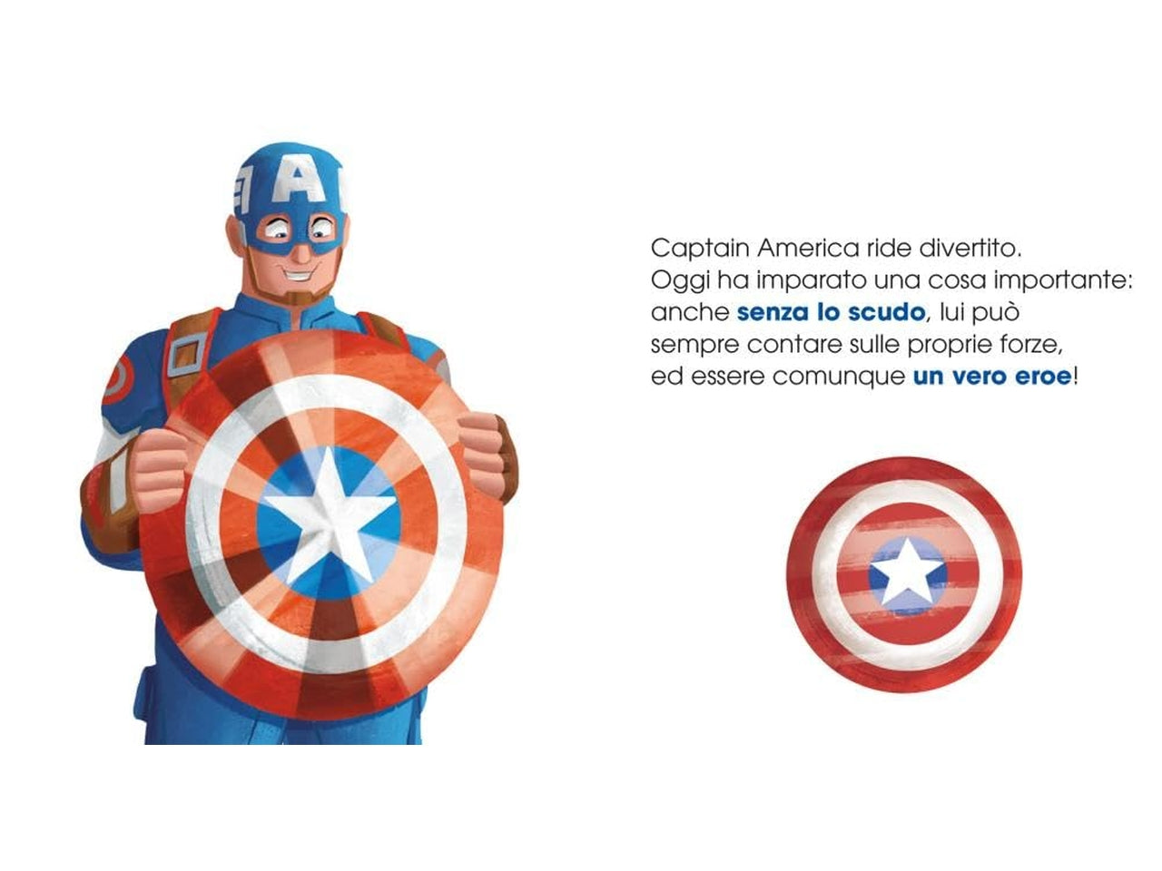 Captain america ha perso lo scudo