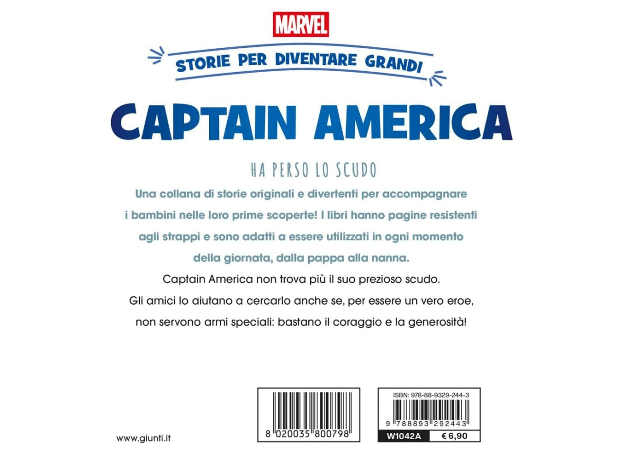 Captain america ha perso lo scudo