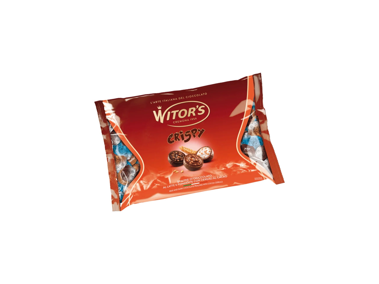 Witor's crispy mix, praline al cioccolato assortito 700gr
