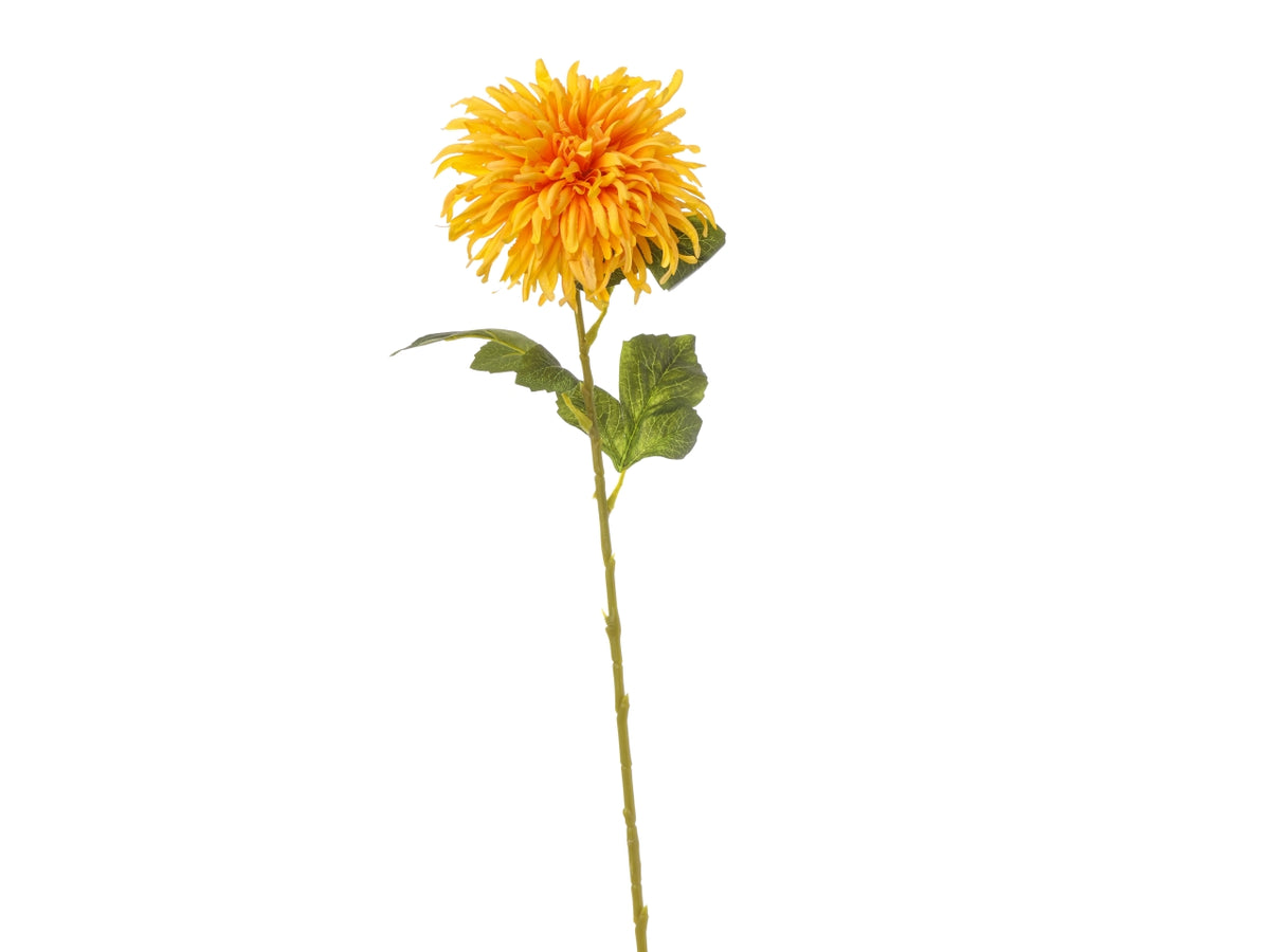 Crisantemo fuji singolo h.65cm giallo