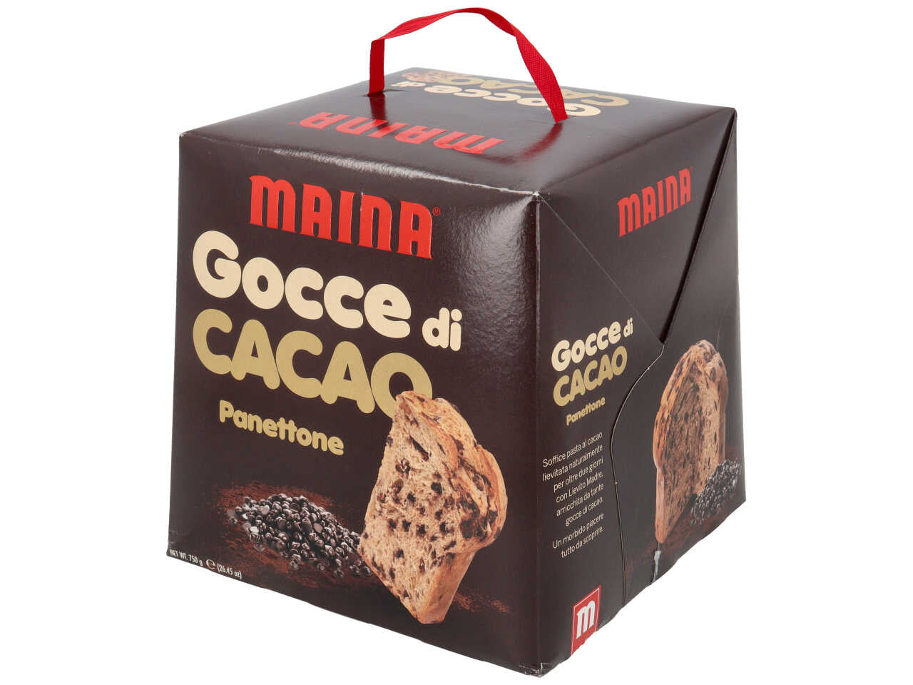 Maina panettone gocce di cacao 750gr