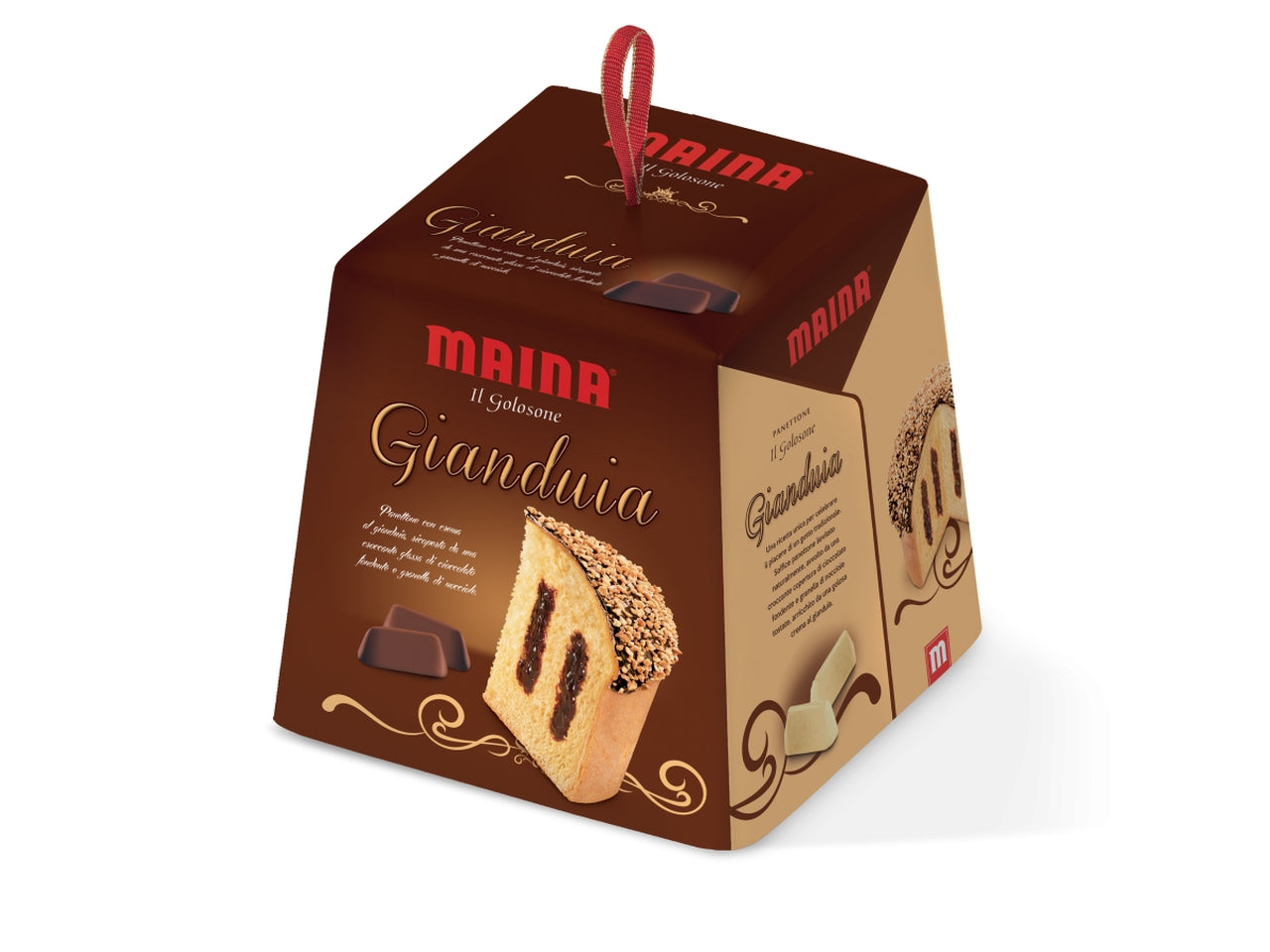 Maina i golosoni panettone gianduja 750gr