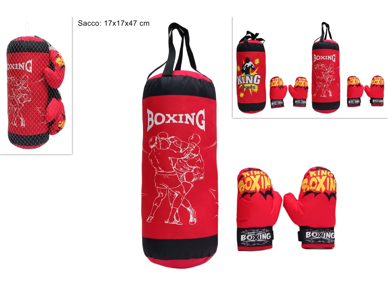 Set boxing colori assortiti