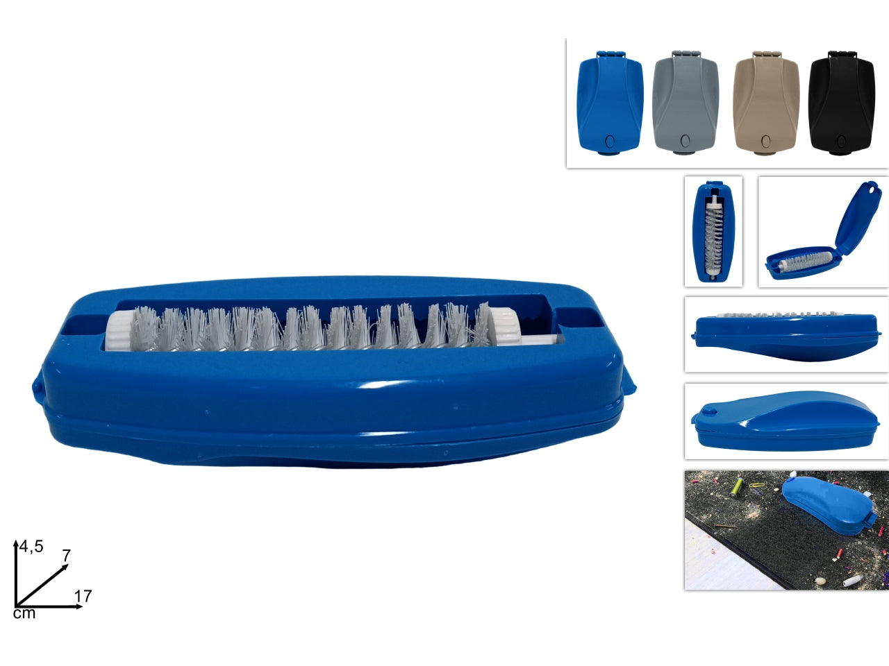 Raccogli briciole 1 spazzola colori assortiti