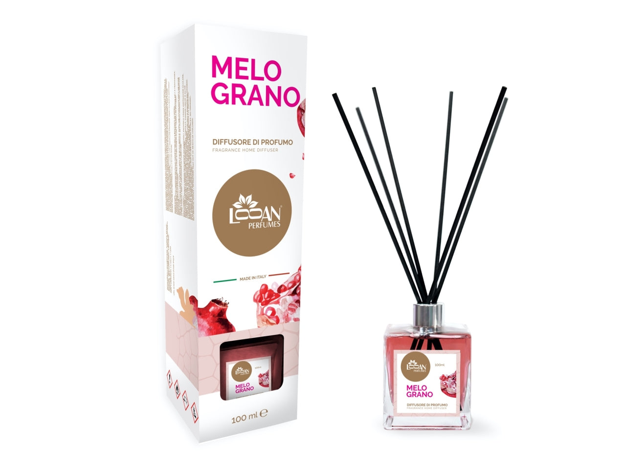 Diffusore Home fragrance 100ml looan melograno new