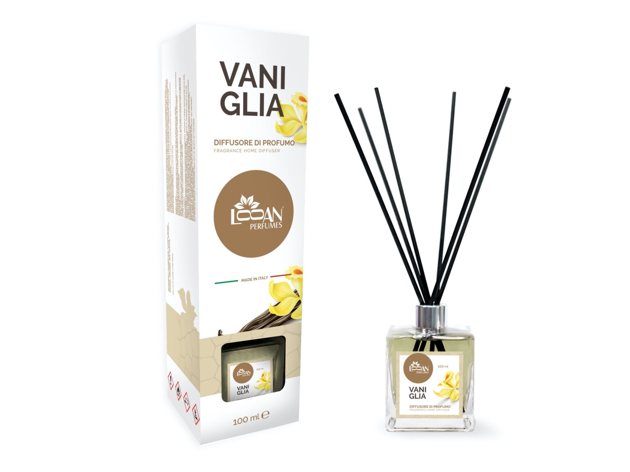 Diffusore Home fragrance 100ml looan vaniglia new
