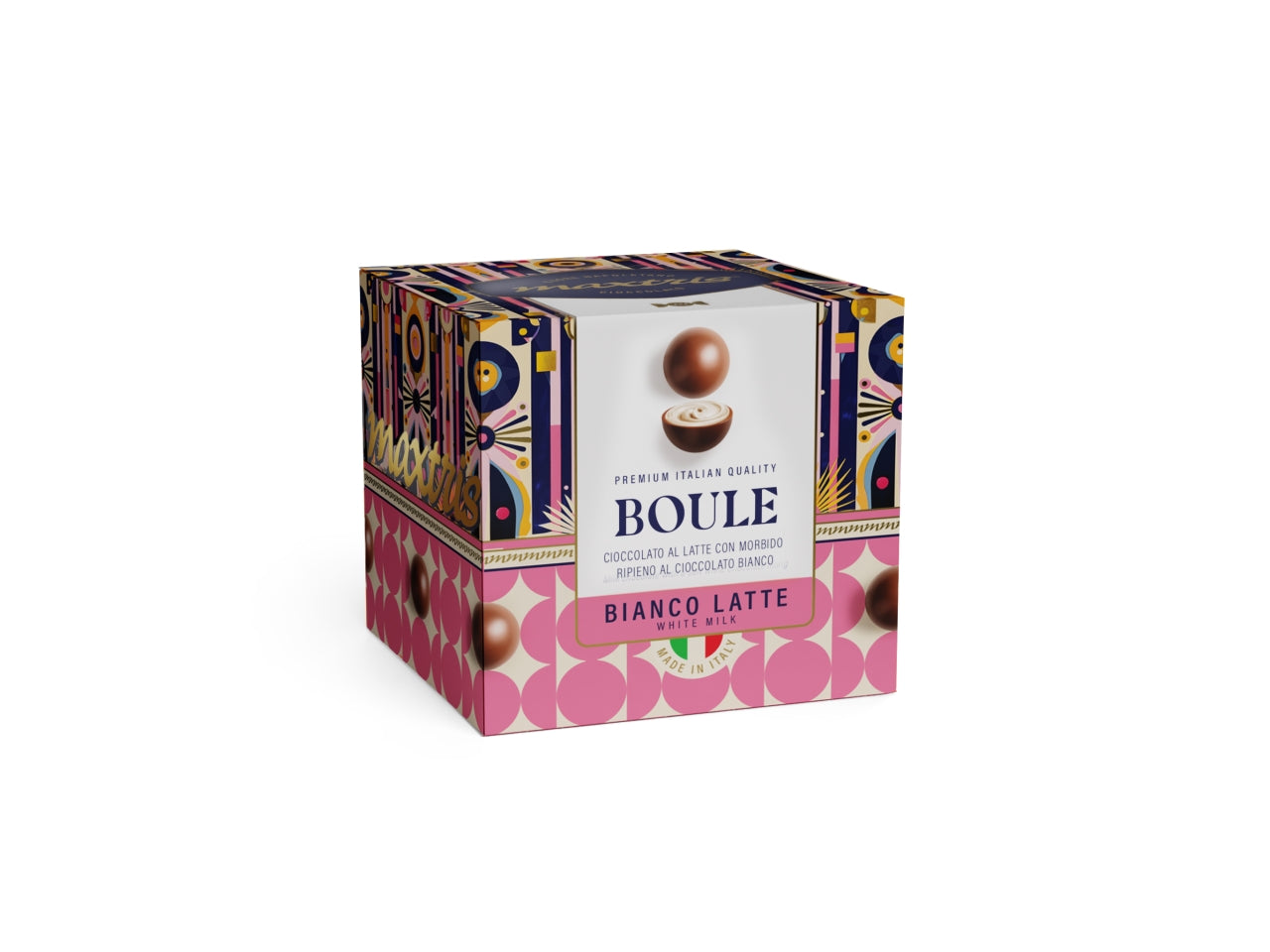 Maxtris boule cubotto biancolatte 180gr