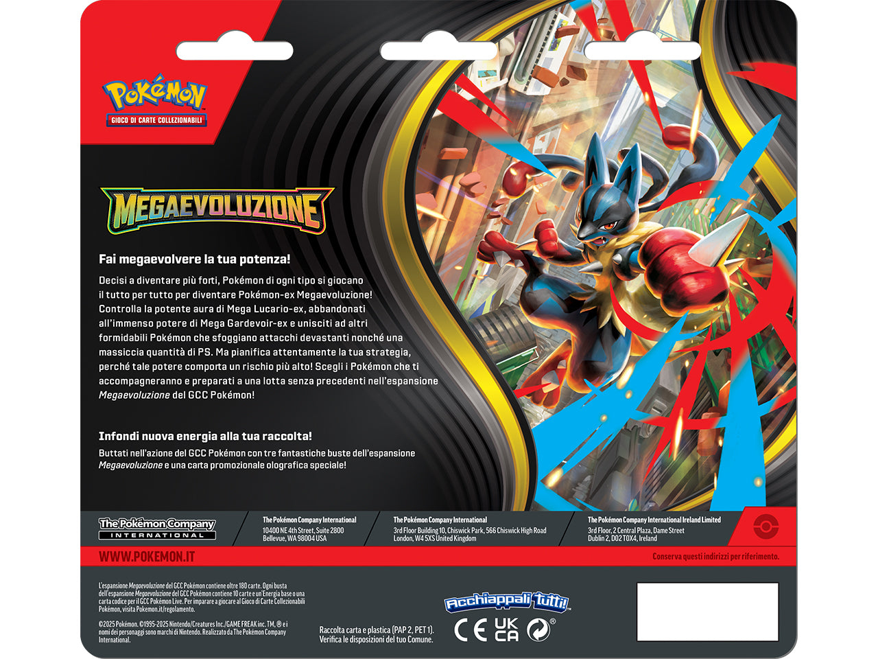 Pokemon M1 Megaevoluzione 3 Pack Blister £