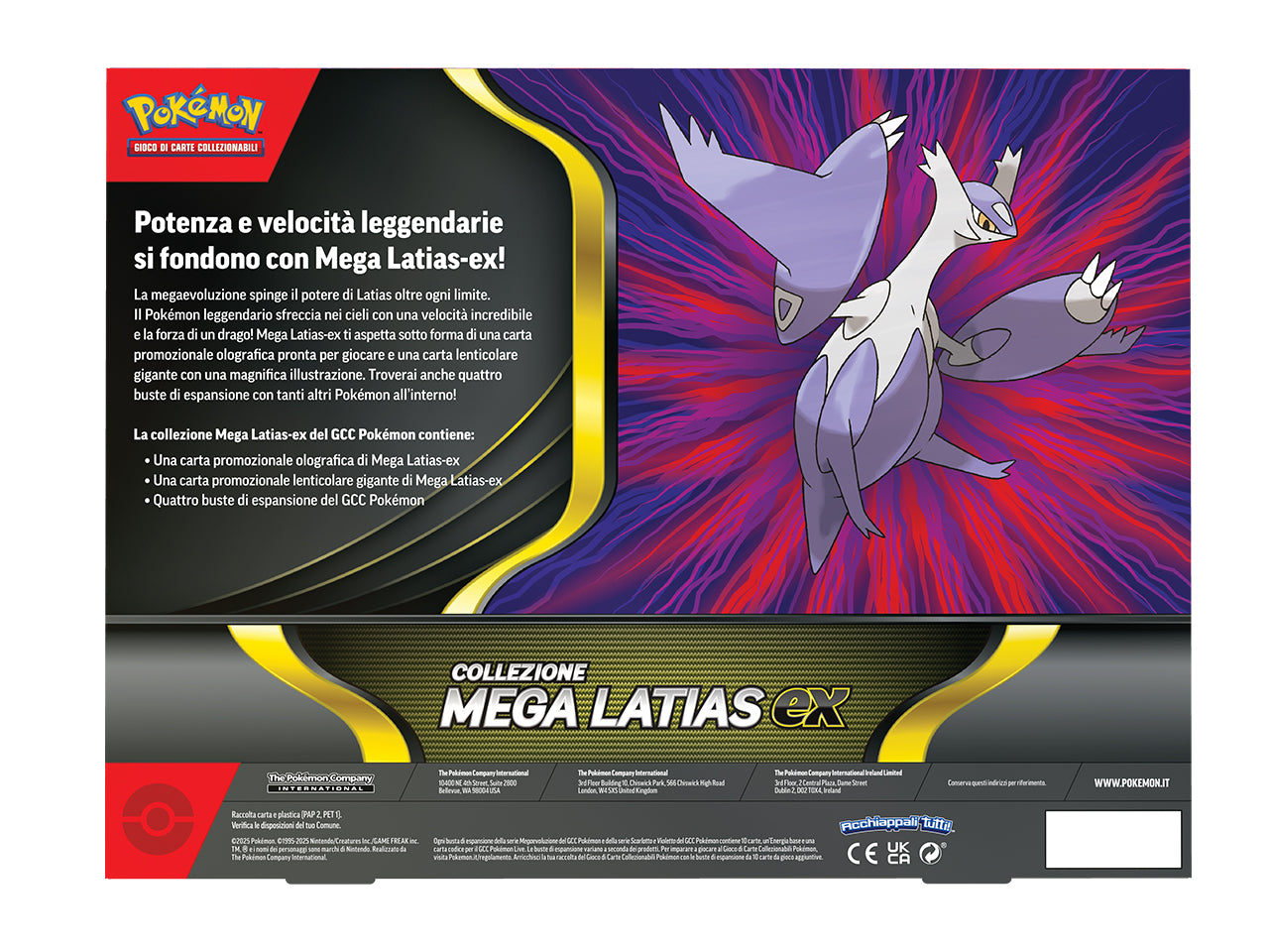 Pokemon Collezione Mega Latias-EX £