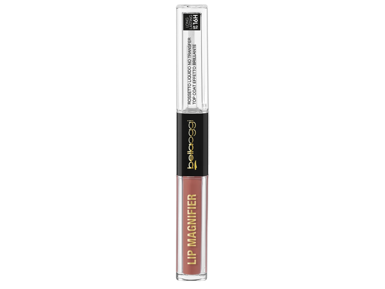 Bellaoggi lip magnifier rossetto duo colore creamy peacy 201