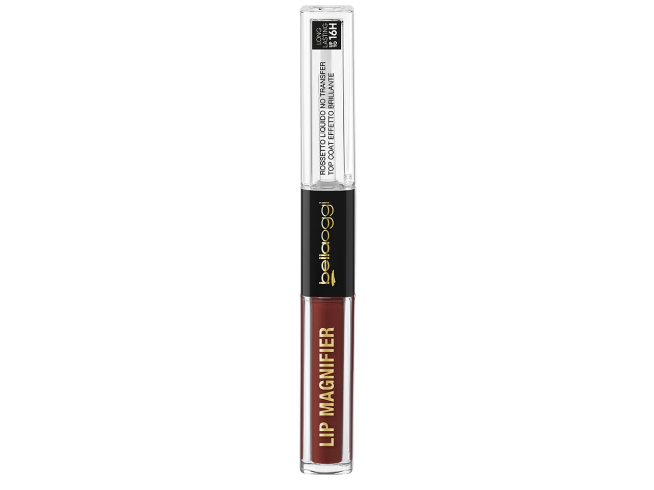 Bellaoggi lip magnifier rossetto duo colore rubby red 206