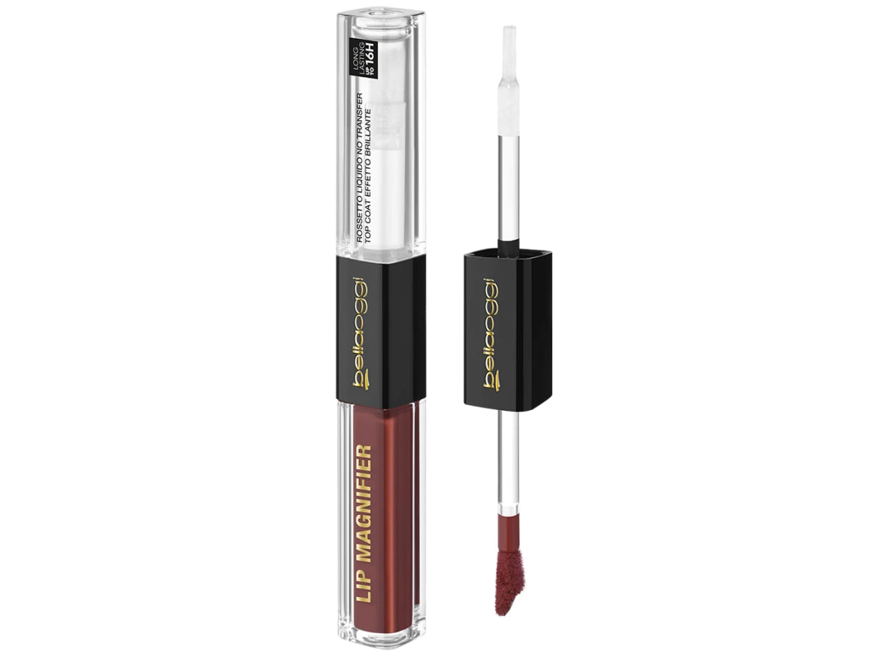 Bellaoggi lip magnifier rossetto duo colore rubby red 206