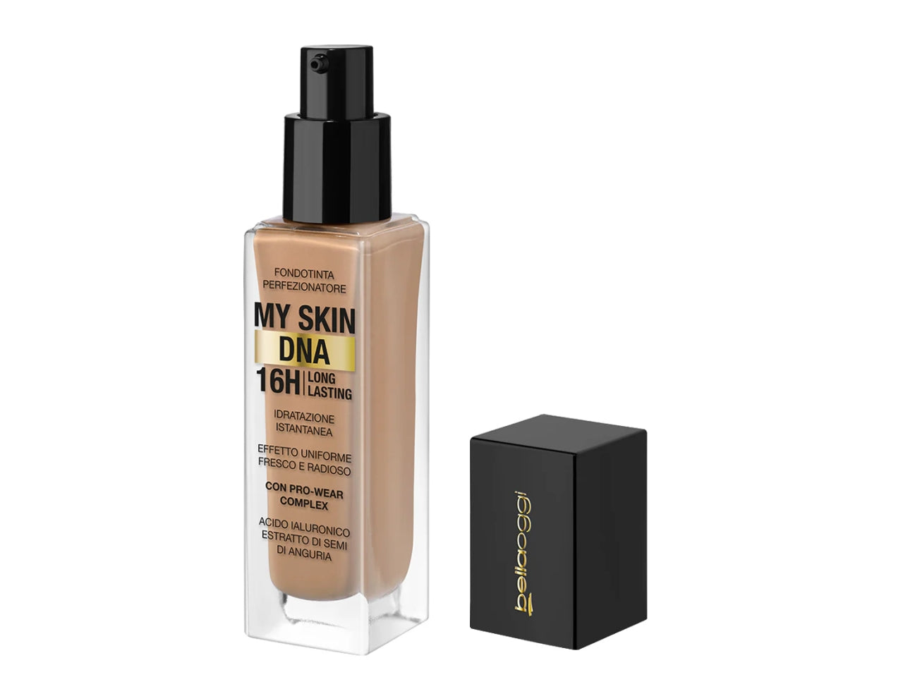 Bellaoggi fondotinta perfezionante my skin Dna colore golden sand 15c