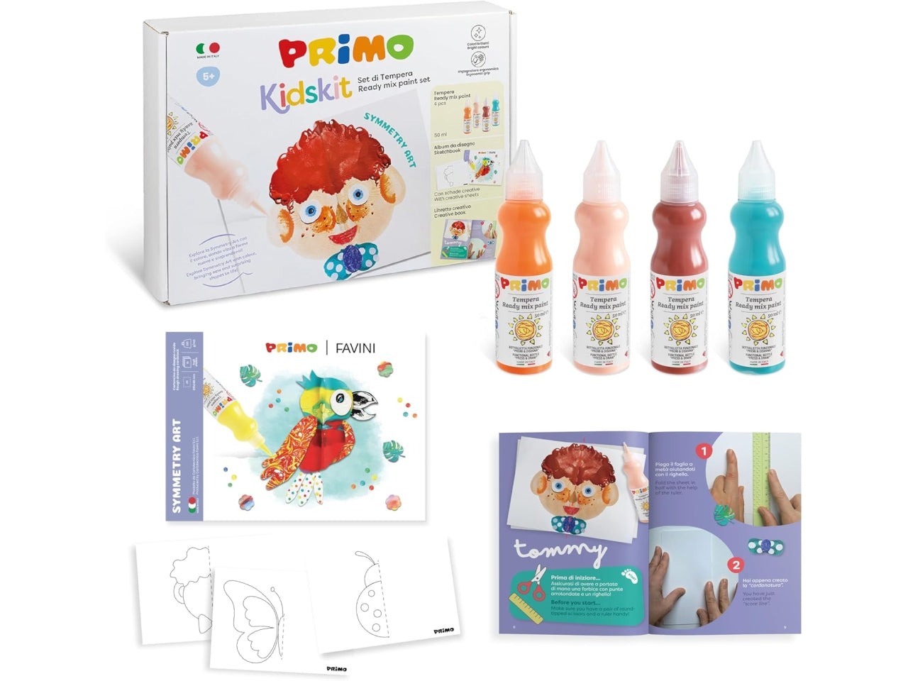Primo kidskit set tempera simmetry