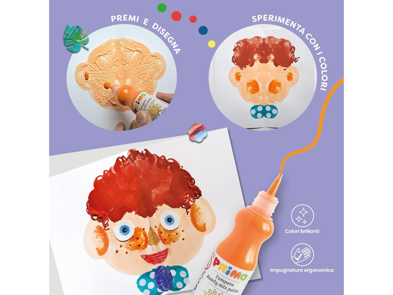 Primo kidskit set tempera simmetry