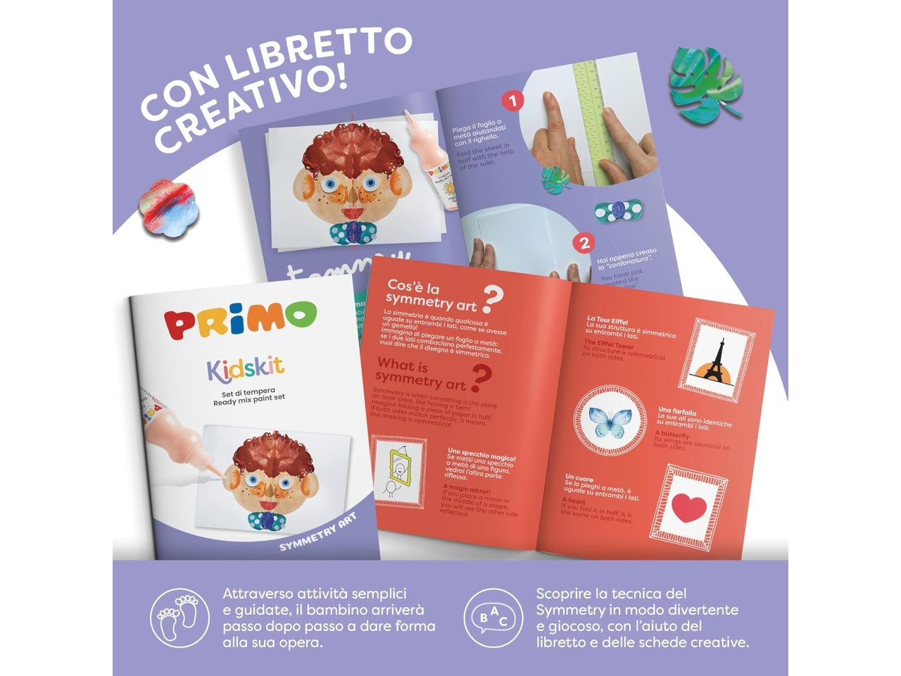 Primo kidskit set tempera simmetry