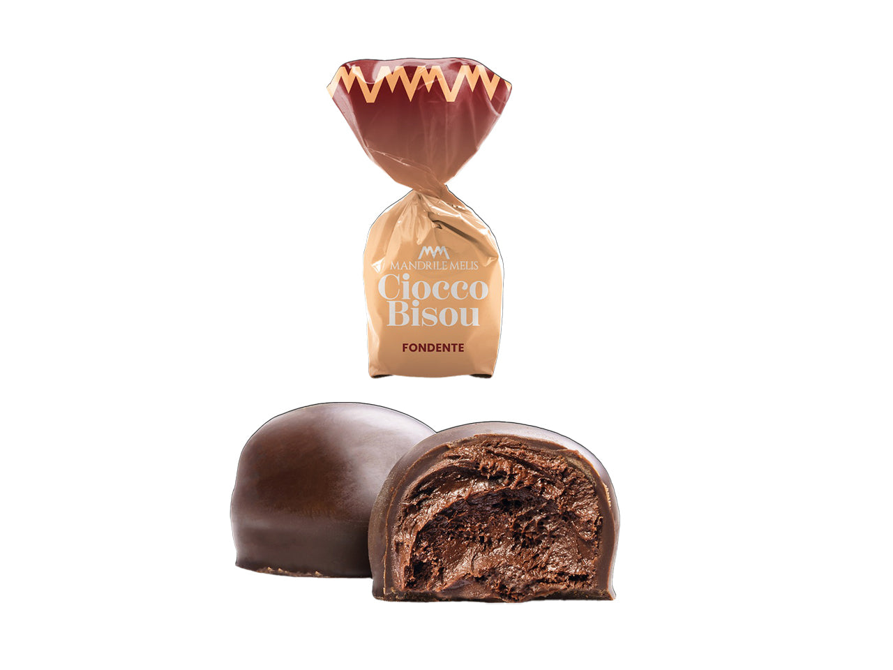 Ciocco Bisou fondente 500gr